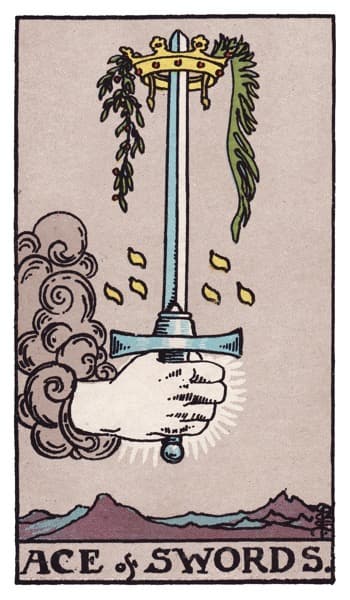 Ace of Swords tarot card